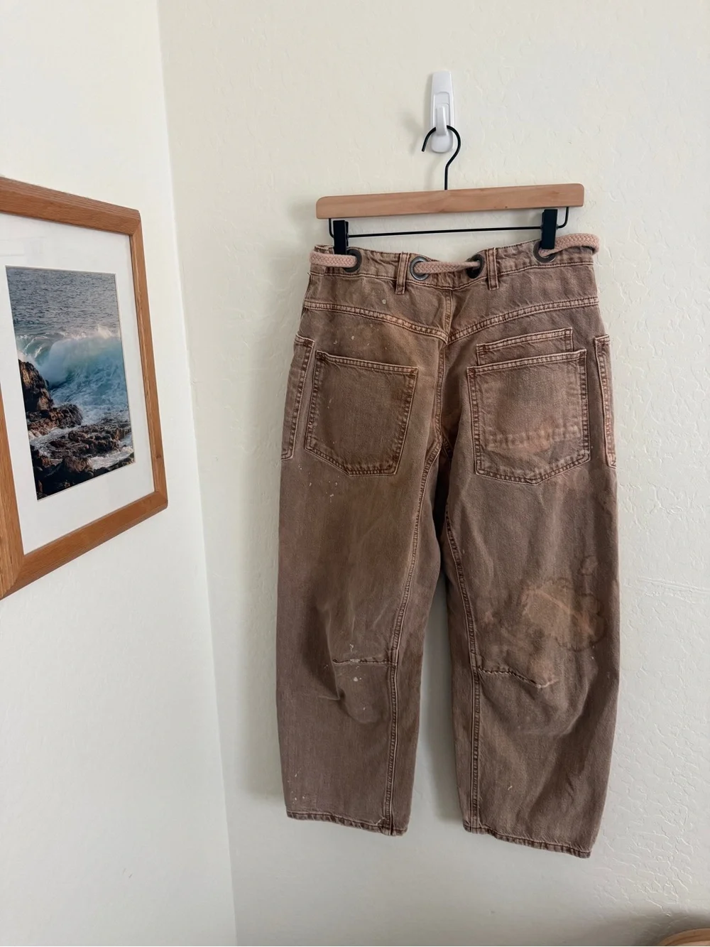 Free People We The Free Moxie Pull-On Barrel Jeans